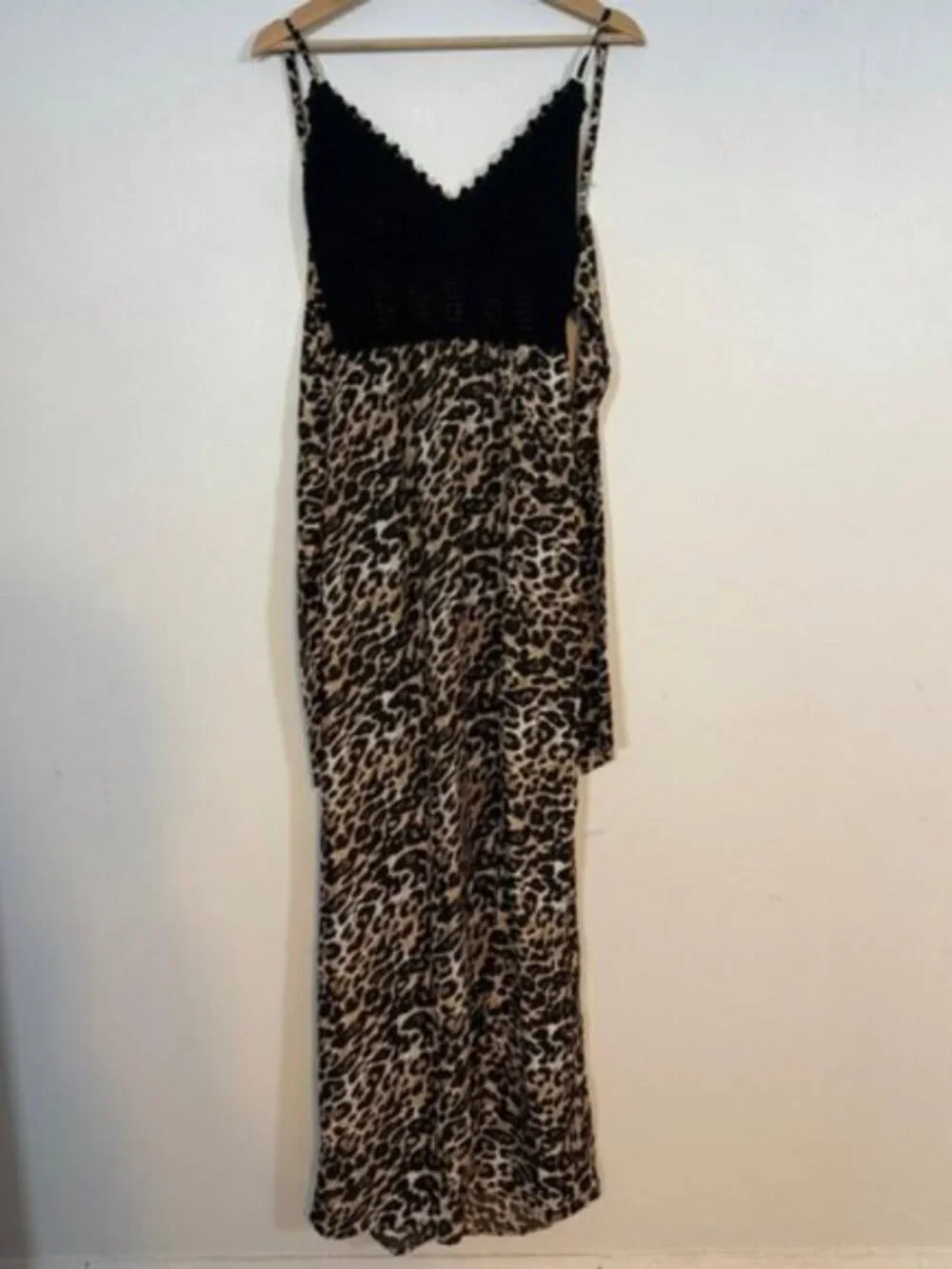 Fashion Nova Tamera Leopard Maxi Dress – Size XS